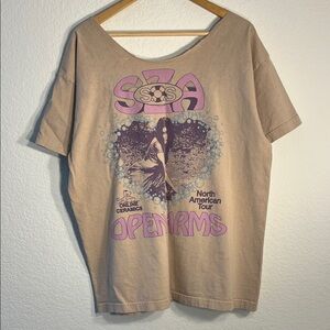 Sza Tour Shirt chopped